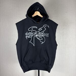 Ken Carson Destroy Lonely 2022 X Man Tour Sleeveless Opium Large Hoodie